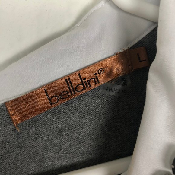 Belldini Cotton Blend Sweater Blouse Size L - Picture 6 of 7